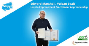 Improvement Practitioner Apprentice - Edward Marshall - Vulcan Seal